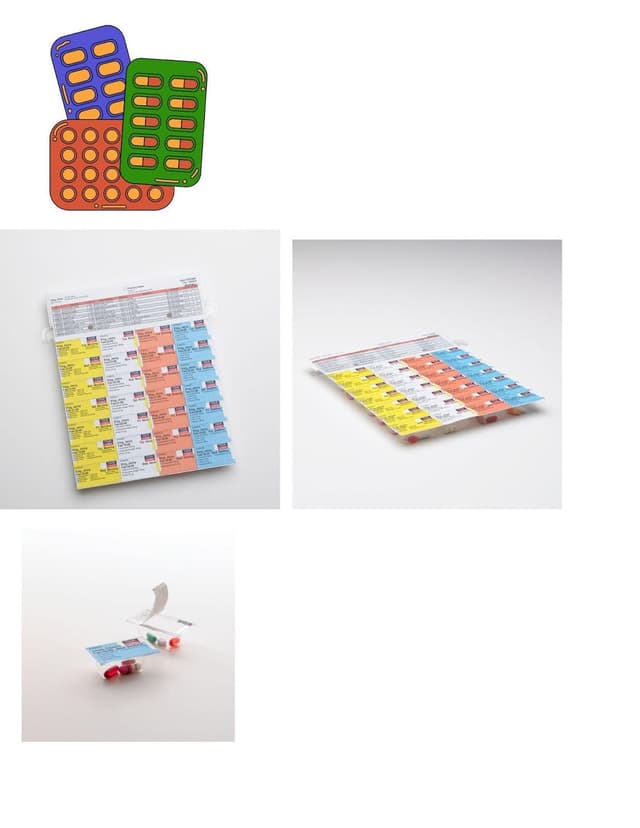Blister PACKAGING available