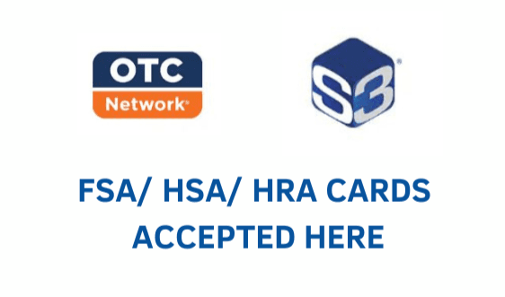 OTC/ FSA/ HSA/ S3 CARD ACCEPTED